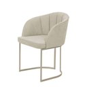 Ver imagem 6 de Cadeira Beverly Champanhe Soft Palha