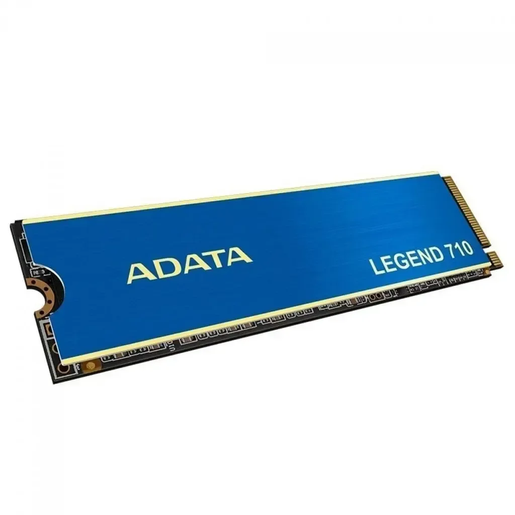 Gravador Ssd 256gb Nvme M.2 2280 Adata Azul Real com Acabamento Dourado