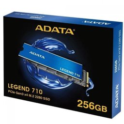 Gravador Ssd 256gb Nvme M.2 2280 Adata Azul Real com Acabamento Dourado - 2