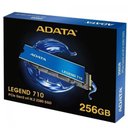 Ver imagem 2 de Gravador Ssd 256gb Nvme M.2 2280 Adata Azul Real com Acabamento Dourado