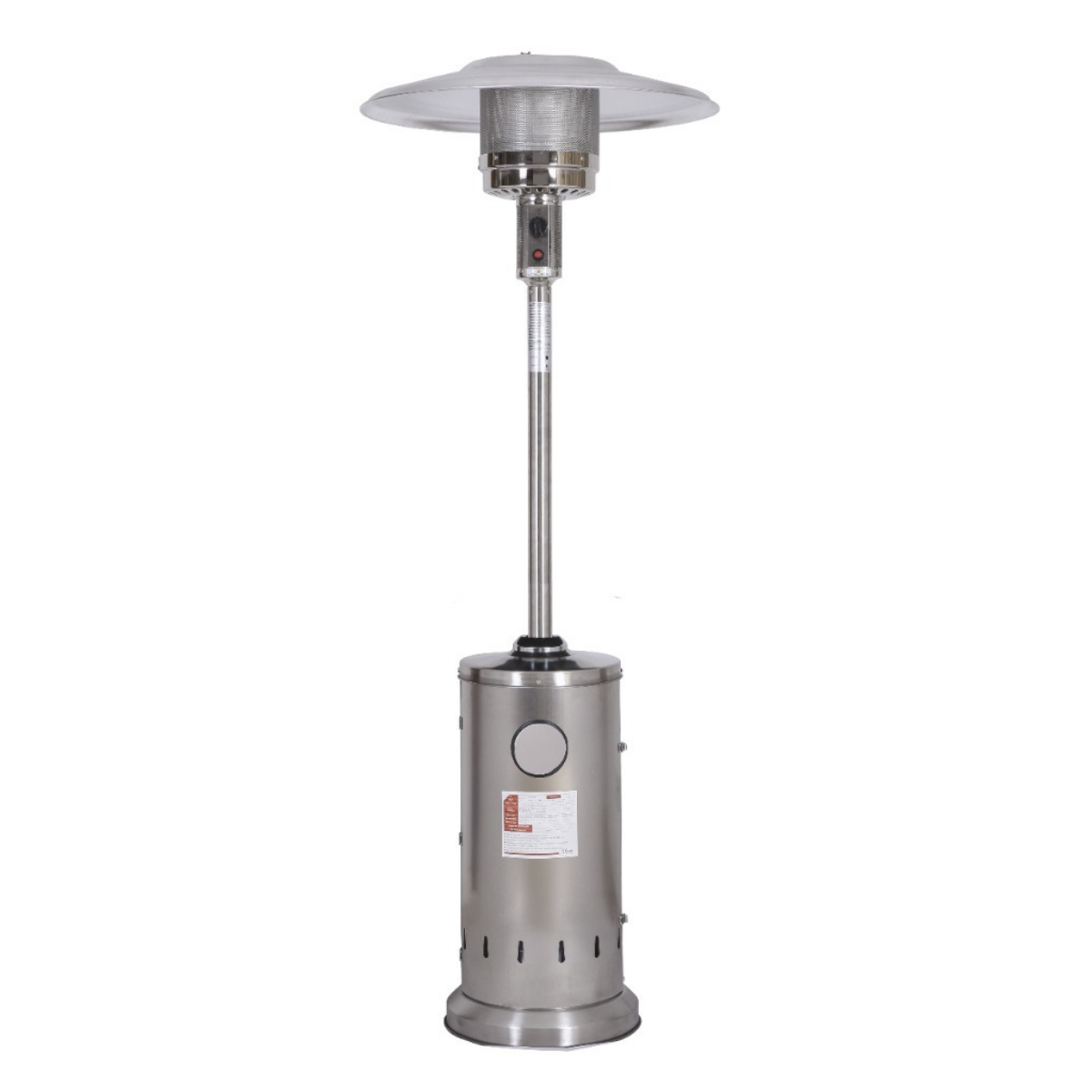 Aquecedor Ambiente Externo Torre NI48TI Aço Inox - GÁS | MadeiraMadeira