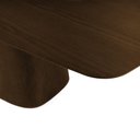 Ver imagem 3 de Mesa de Jantar Mampituba 6 Lugares Orgânico Madeira Maciça Chocolate