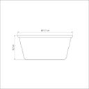 Ver imagem 5 de Forma para Bolo e Pudim Tramontina Alumínio Antiaderente Starflon Preto 20 Cm 1,5 L