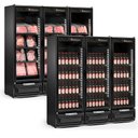 Ver imagem 1 de Refrigerador/Expositor Vertical Conveniência Cerveja E Carnes GCBC-1450 LB PR All Black c/ LED
