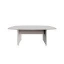 Ver imagem 4 de Mesa de Reunião Orgânica 180cm x 110cm com Pés Painel Escritório F5 Office Cor:Cinza