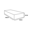 Ver imagem 4 de Colchão Solteiro Estrela Móveis Airtech Spring Pocket 88x188 de Molas Ensacadas Ortobom