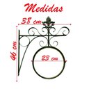 Ver imagem 5 de Relógio Dupla Face Parede Estação Trem Antigo Vintage Retrô