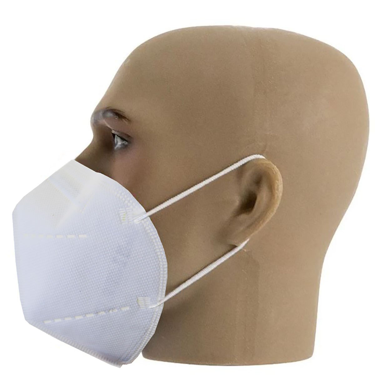 Respirador Pff2 Branco Mascara N95 Inmetro Com 100 Unidades - 3
