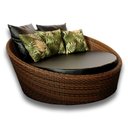 Ver imagem 3 de Conjunto Chaise, 4 Cadeiras, Mesa e 2 Espreguiçadeiras Em Alumínio Trama Original