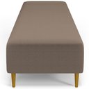 Ver imagem 7 de Puff Decorativo Sala de Estar Bali W01 Pés Palito 190x60cm Bouclê Bege - Lyam Decor