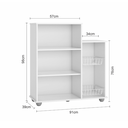 Ver imagem 7 de Armário Multiuso Fruteira 2 Portas Sollys 