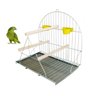 Gaiola Aberta  Poleiro Grande   Para Papagaio Maritaca Calopsita Aves Mansas - 4