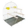 Gaiola Aberta  Poleiro Grande   Para Papagaio Maritaca Calopsita Aves Mansas - 2