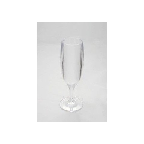 Copo Acrílico Champanhe / Vinho – 180 Ml - 12 Unidades