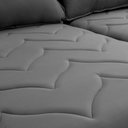 Ver mais imagens de Sofá Retrátil Reclinável Paris 150cm Suede Velut com Molas no Assento - King House