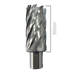 Broca Anular - 22,0 X 50,0mm - Aço Rápido - Ref. 88,0036 - Rocast - 3