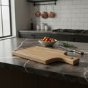 Ver imagem 2 de Tábua de Corte de Madeira Artesanal 45x23 Cm Teixeira:marrom