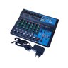 CONSOLE MESA SOM MIXER 8 CANAIS PHANTON BLUETOOTH VERMELHO - 4