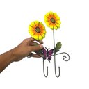 Ver imagem 6 de Gancho de Metal Duplo para Bone Chapeu Bolsa Enfeite Flor Amarela Pendura com 2 (pt-c-g)