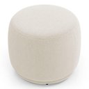Ver imagem 2 de Kit 02 Puffs Decorativos Orgânicos Molly Redondo Bouclê Bege - Desk Design