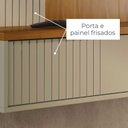 Ver mais imagens de Painel Ripado Suspenso 160,5cm Aurora 291 Madetec