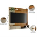 Ver imagem 6 de Painel Ripado Suspenso 160,5cm Aurora 291 Madetec