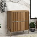 Ver imagem 1 de Gabinete de Banheiro 60cm sem Cuba Ref 650 Cewal - Itapuã/thassos