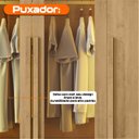 Ver imagem 7 de Guarda-Roupas Milão 3 Portas com 2 Portas Reflecta LED e 2 Gavetas Internas Cinamomo