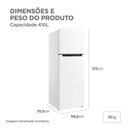 Ver imagem 5 de Geladeira Midea Duplex Cycle Defrost Inverter 410L Branco MDRT554EVF012 220V