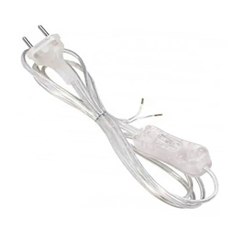 Rabicho Abajur, Cordão de Força com Interruptor Centro Comprimento 1,50 Metro