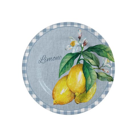 Conjunto Prato Sobremesa 6 pçs Amalfitana - Alleanza