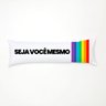 Travesseiro Xuxão de Corpo Estampado LBGT 1,30m x 38cm + Fronha - 1