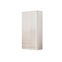 Ver imagem 3 de Guarda Roupa Roupeiro Infantil Doce Sonho 2617 Qmovi Branco