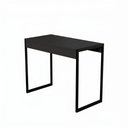 Ver imagem 1 de Escrivaninha Artelle Industrial 90cm com Estrutura em Aço Reforçada Preto/pé Preto - Lh Móveis