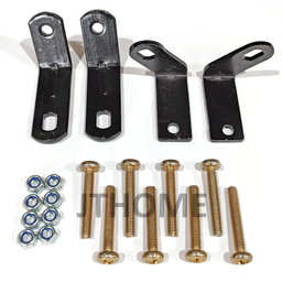 Kit 4 Chapinha Para Cadeira Eames Eiffel Com 8 Parafuso E Porca - 1