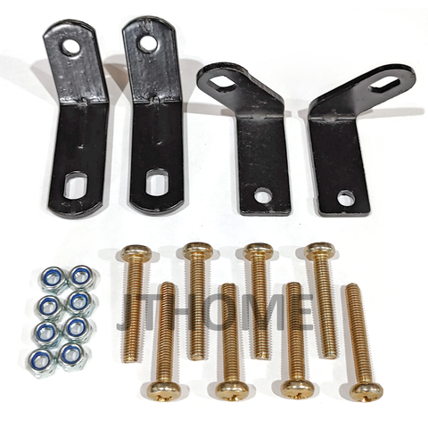 Kit 4 Chapinha Para Cadeira Eames Eiffel Com 8 Parafuso E Porca