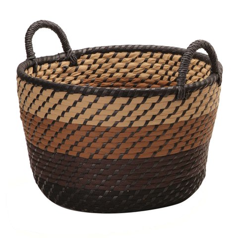 Cesto em Fibra Natural 14295 G Mart