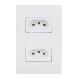 Tomada Iriel Imperia 2 2p+t 10a Branco - 1