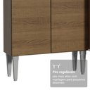 Ver imagem 7 de Armário de Cozinha Completa 229cm Rustic Emilly Madesa 016