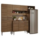 Ver imagem 2 de Armário de Cozinha Completa 229cm Rustic Emilly Madesa 016