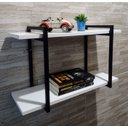 Ver imagem 3 de Nicho Branco 2 Prateleiras 60cm