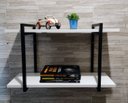 Ver imagem 2 de Nicho Branco 2 Prateleiras 60cm