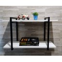 Ver imagem 2 de Nicho Branco 2 Prateleiras 60cm