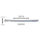 Ver imagem 3 de Abraçadeira Nylon Enforca 2,5 X 200mm Kit C/ 100 Lacre Plástico Fixadora Fita Hellerman 20cm Branca