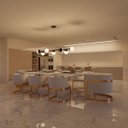 Ver imagem 2 de Pendente Lustre de Teto Jabuticaba Alumínio Preto com 7 Globos Fosco com Lâmpadas Branco Quente