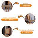Ver imagem 5 de Conjunto com 2 Cadeiras Aila em Madeira Maciça para Sala de Jantar Moderna Mobília