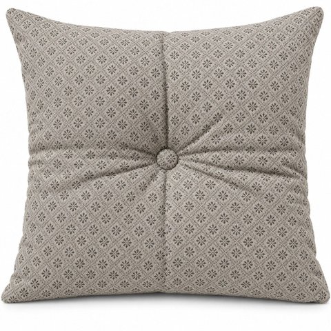 Almofadas com Botão para Sofás e Camas Decorativas un. Diversas Cores Macias:Estampada