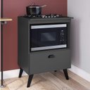 Ver imagem 1 de Balcão para Cooktop e Forno 60cm com Porta Basculante Bogotá Bl060 Mia Coccina