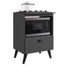 Balcão para Cooktop e Forno 60cm com Porta Basculante Bogotá Bl060 Mia Coccina - 3