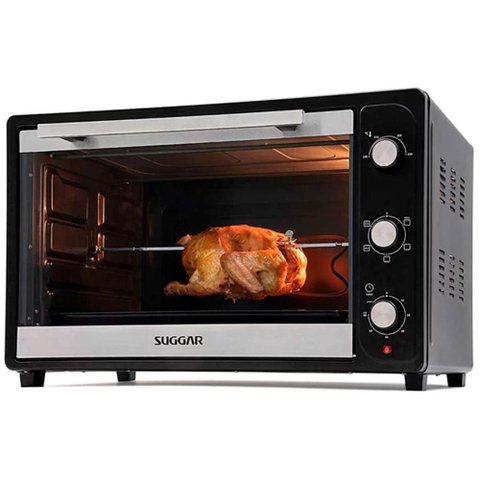 Forno Elétrico Fe6601 Suggar 66 Litros Preto